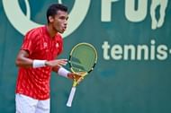 Auger-Aliassime has already beaten Humbert on grass this season.